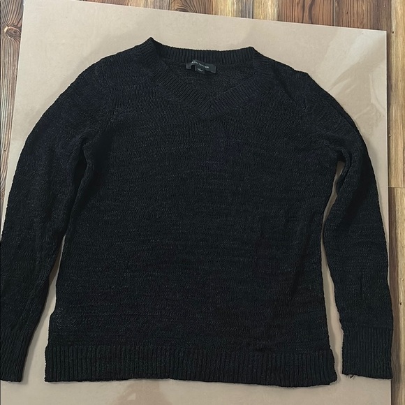 Ann Taylor Sweaters - Ann Taylor Women's Black textured sweater Small